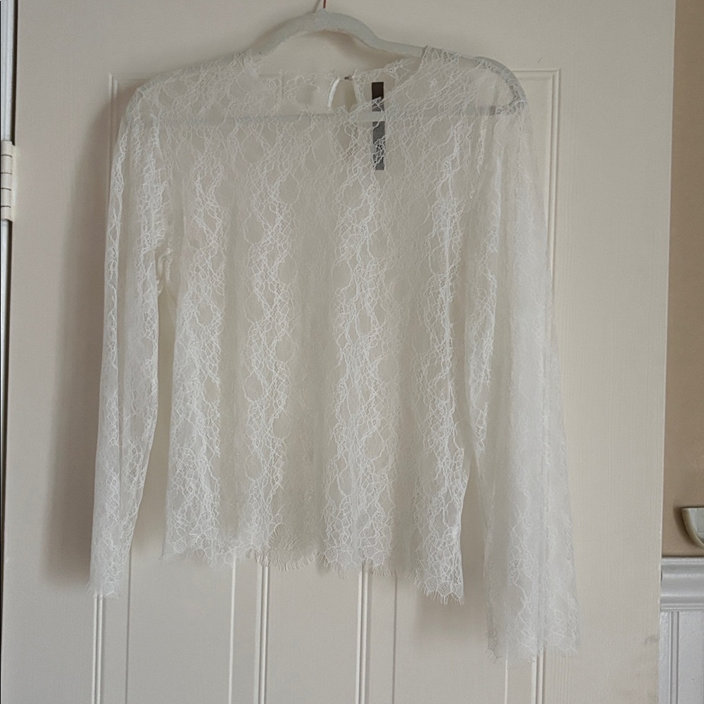 Enza Costa S elegant lace top